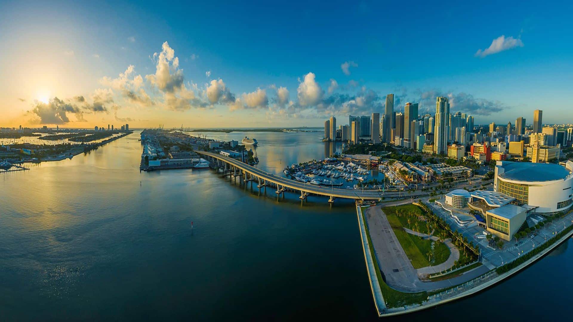 Miami é uma cidade d muitos encantos.