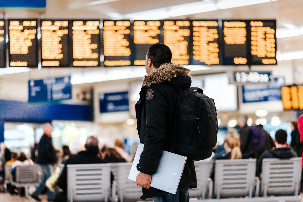 aeroporto viagem a trabalho com visto h1-b