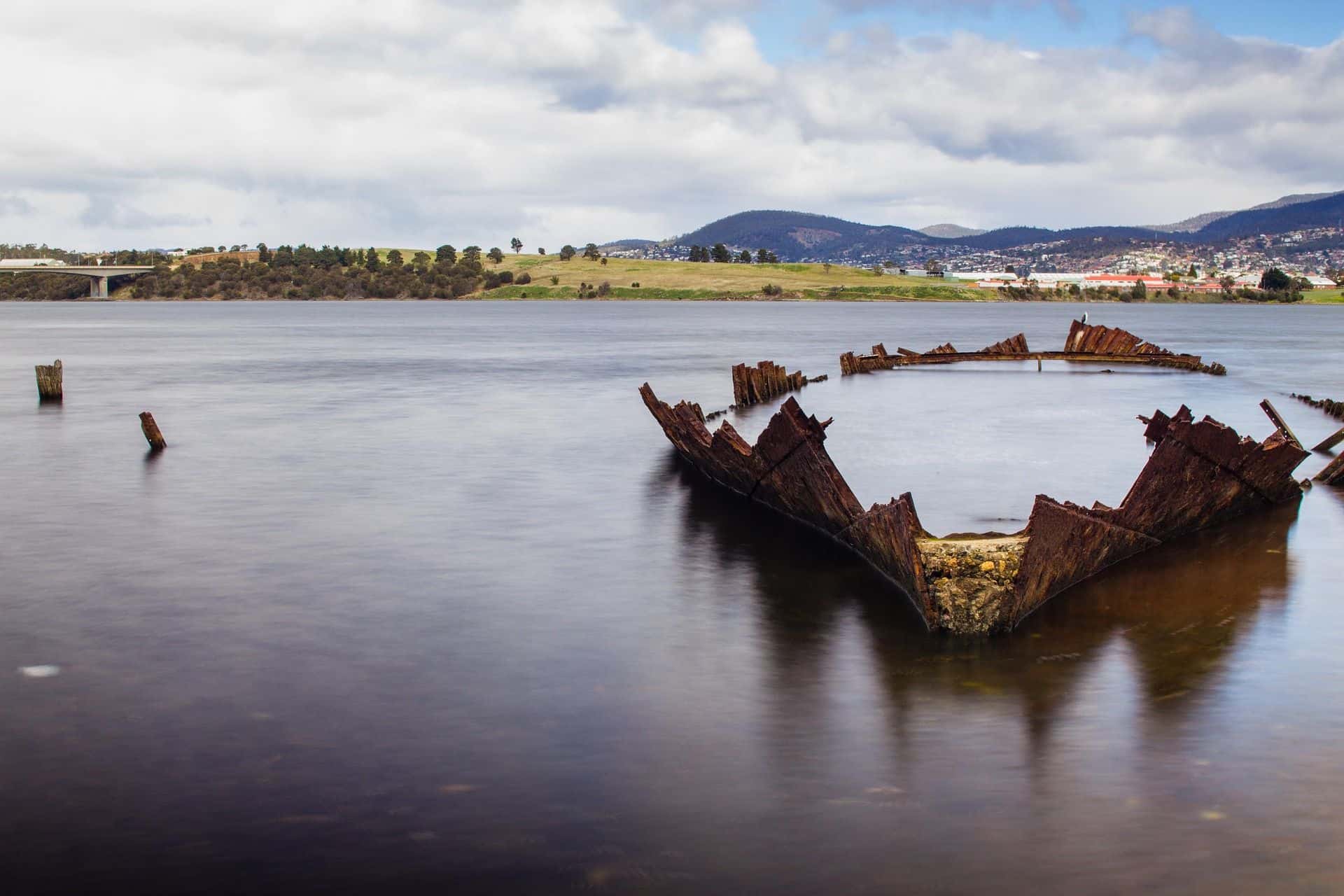 shipwreck river na tasmania